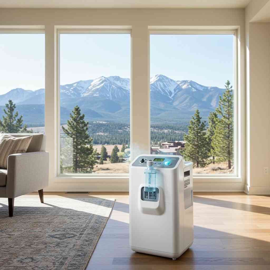 oxygen concentrator oxygenating room